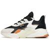 Rubik's Cube Chunky Sneakers Women's Low Top Black/Ivory White 122148808-4