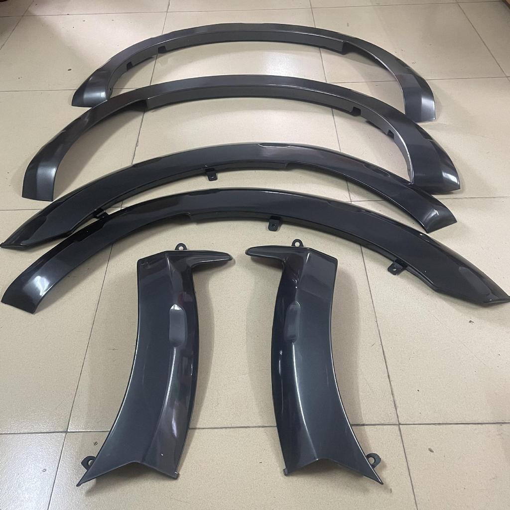 Scratch-Resistant Mudguards with Rivets for 2021+ Isuzu DMAX Wheel Arch