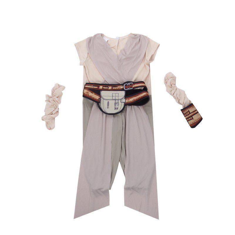 Force The Awakens Rey Cosplay Set With Belt Halloween Kids Costume