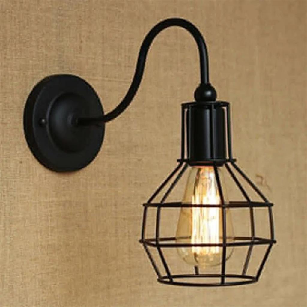 New Enhance Your Space with a Charming, Warm, Beautiful, Inviting, Elegant, Rustic Vintage Industrial Style Wall Lamp for Cozy S