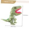 Ledmomo Dinosaur Hand Puppet, Realistic Tyrannosaurus Plush Toy for Fingers, Pretend Play with Openable Mouth, Random Colors