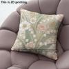 Vintage Floral Pillow Covers Pattern Cushion Cover Suitable for Sofa Bedroom Car Pillow Cover