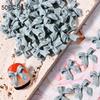 50/100 pezzi Rosa Bianco Kawaii Fiocco Ciondolo per Unghie 3D Resina Fiocco Flatback Gemme per Unghie 8*10mm Strass Gioielli per Nail Art #Papillon