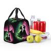 Elphaba und Glinda Wicked Das Musical Isolierte Lunchtasche für Damen Büro Kühlbox Thermische Lebensmittelbox Tragetasche Lunchboxen Behälter