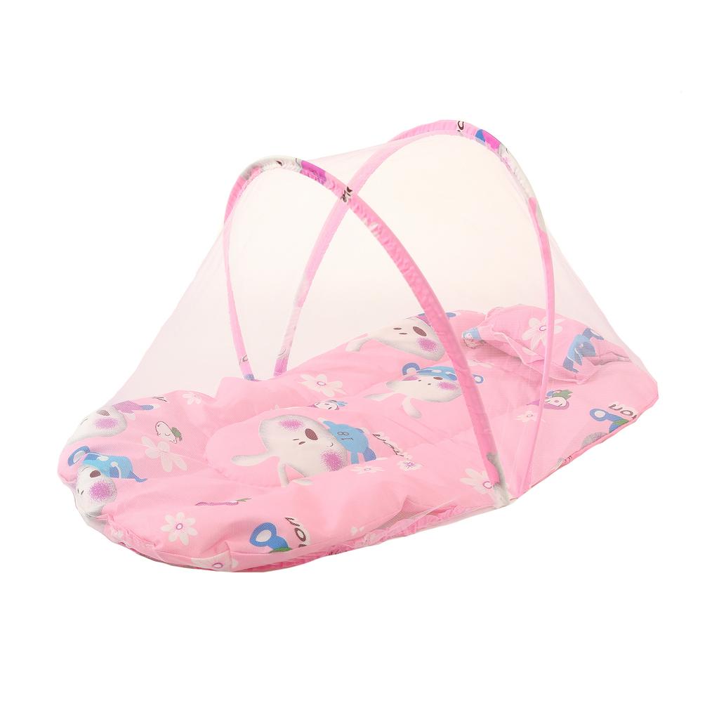 1Pc Portable Foldable Baby Mosquito Net No Installation with Sleep Cushion Pillow Mosquito Net Super Soft Baby Mosquito Net