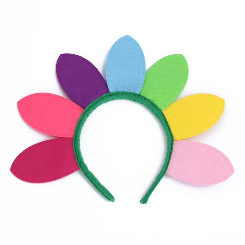 Elastic Hair Bands Photo Prop Hairband Kawaii Sunflower Headband  Party