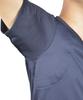 Claire Micro Cubic Deep Shirt with Underarm Sweat Navy V-Neck Pads, 2-Pack, Medium,