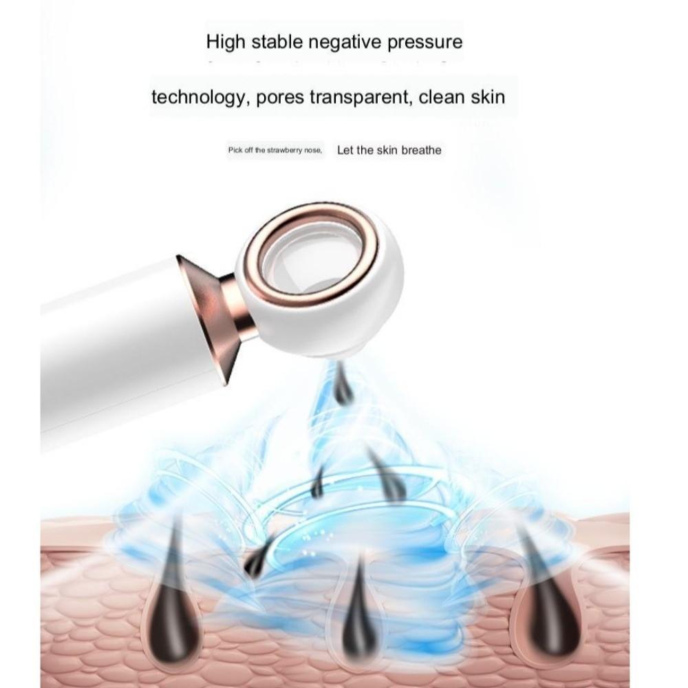 Visual Electric Blackhead Remover Pore Cleanser Magnifying Glass Facial Blackhead Removal Instrument Acne Remover LED