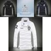 Men's New Fashion Slim Fit Long Sleeve Polo Shirt Casual Cotton Tee