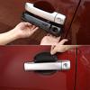 For Toyota FJ Cruiser 2007-2026 ABS Carbon Fiber/Black/Silver Car Outer Door Handle Cover Trim Auto Accessories