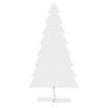 Christmas Tree for Decorating White 150 Cm Solid Pine Wood