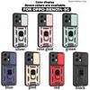 Slide Lens Armor Funda for OPPO Reno14 Pro F 5G Case for Reno14 F Reno 14 Pro 14F Case Magnetic Ring Stand Holder Cover Capa