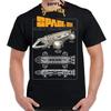 Space 1999 Eagle Transporter Farbschema Erwachsenen T-Shirt Kurzarm Lässig 100% Baumwolle Rundhals Herren T-Shirt Größe S3XL