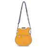 PU Leather Crossbody Bag in Guitar Shape Student Shoulder Bags Adjustable Strap for School Rehearsals and Performances