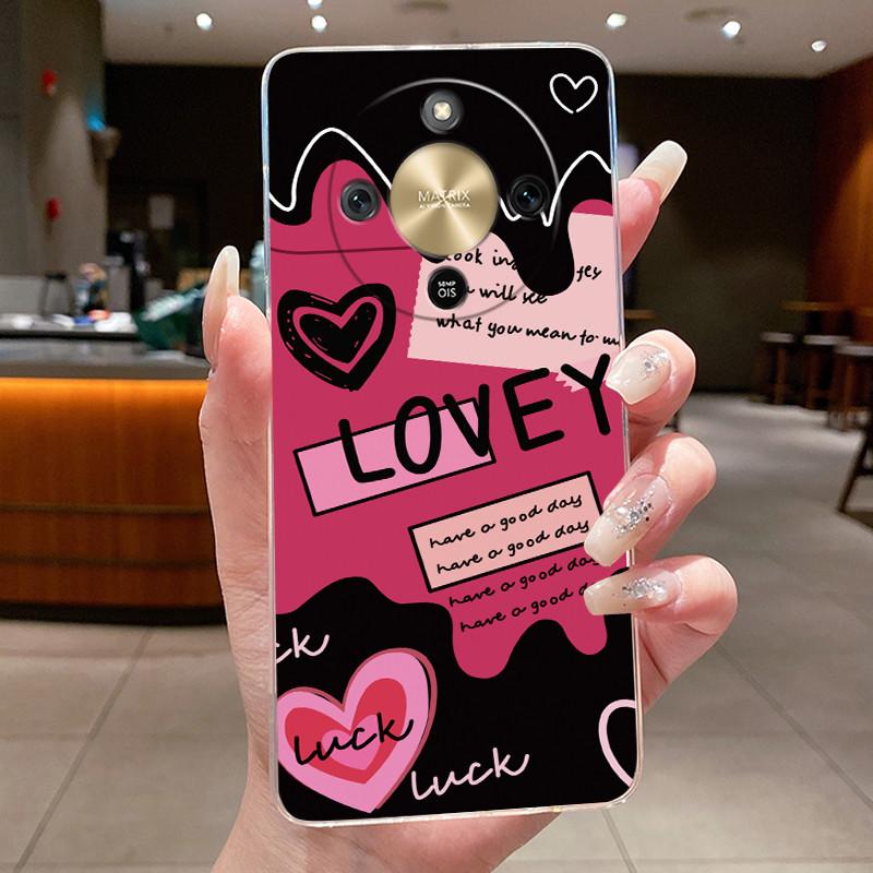 Casing For Honor X9D 5G Aesthetic Luxury Dragon Cute Cool Boys Girls Soft Silicone Phone Case Back Cover Transparent TPU Shell