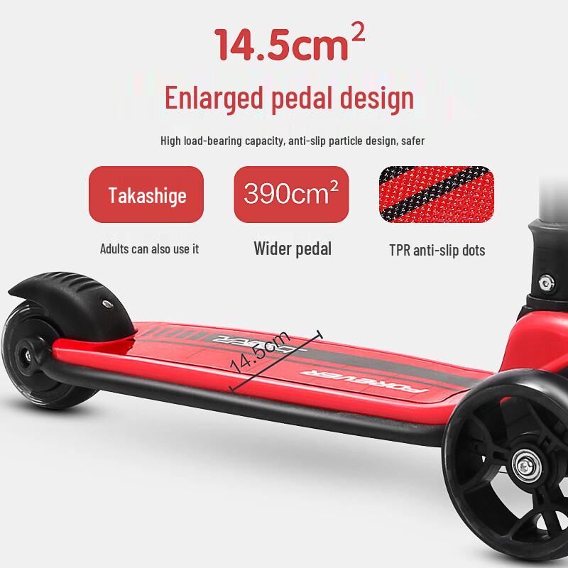 FOREVER Kids 3-Wheel Flashing Scooter