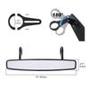 15" Wide Rear View Race Mirror Convex Mirror w/. 1.75" Clamp ATV UTV for Polaris