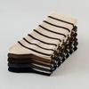 5 Paar Damen Gestreifte Baumwollsocken Y2K Harajuku Sportliche Streetwear Socken mit Hip-Hop-Ästhetik für Gym Mode Retro