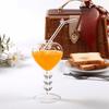 Transparent Heart Shaped Glass Large Capacity Juice Drink Glass Unique Cocktail Glasses  Pub