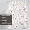 Plastic Shower Liner - Premium EVA 6G Thickened Shower Curtain Liner with Rustproof Grommets and 3 Weighted Magnets, Waterproof