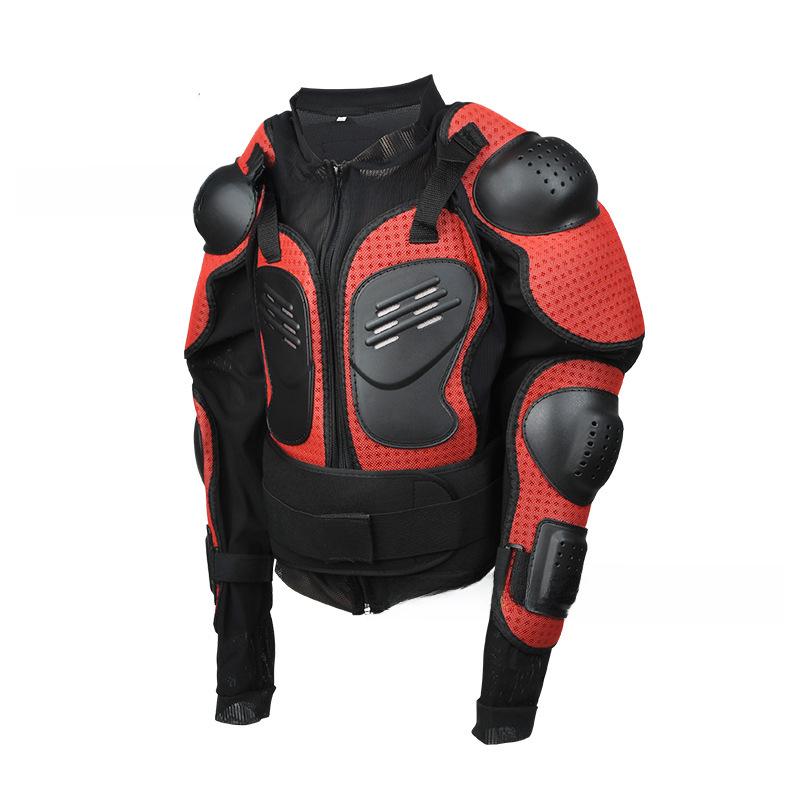 

Мотоциклетная защитная сетка: Эластичная защитная экипировка для велогонщиков 5XL темно-красного