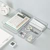 Rectangular Plastic Desk Drawer Organizer for Stationery and Pens