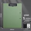 Morandi A4 Black PP Foam Clipboard - Thick, Student-Friendly Writing Board 