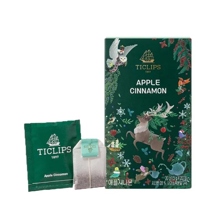 

Teaclips Премиальный Смешанный Чай - Яблоко Корица 20 штук