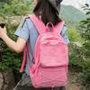 Travel Outdoor Backpack Women's Lightweight Solid Color Sports Backpack