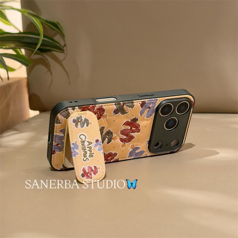 

Korean Polka Dot Christmas Apple Case for iPhone 17/16 Pro Max/15/14 - Women s Style iPhone 17