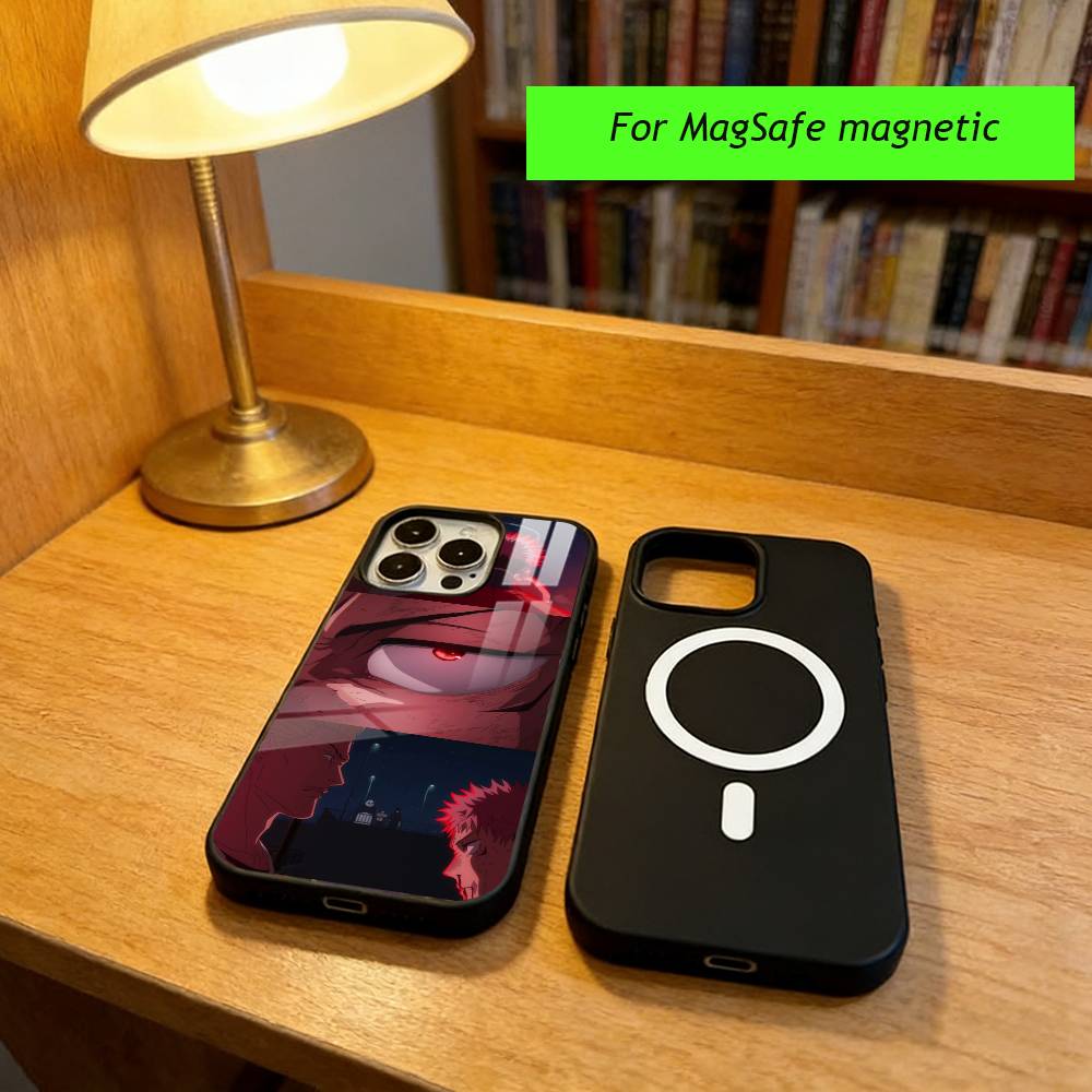 Anime K-Kinji Hakari Jujutsu  Phone Case For iPhone17,16,15,14,13,12,11 Plus,Pro Magnetic For Magsafe Wireless Charging