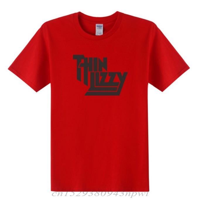 Heavy Metal Rock Band Thin Lizzy T Shirt Men Tops Music Singer Tshirt Short Sleeve Cotton Oneck Tee Top Clothes