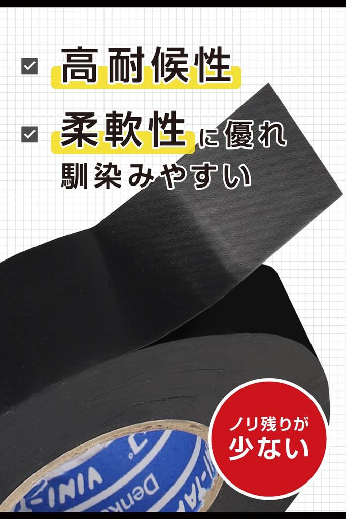 Amon Binding 19mm x Vinyl Tape 4852 Tape, 20m,