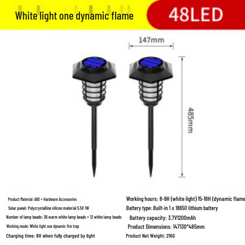 Nufeng Solar Flame Garden Light