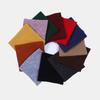 Unisex Double-Layer Fleece Neck Gaiter: Extra Thick, Warm, Solid Color Knitted Scarf for Autumn/Winter