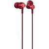 Panasonic High-Resolution In-Ear Headphones, Red, RP-HDE1-R