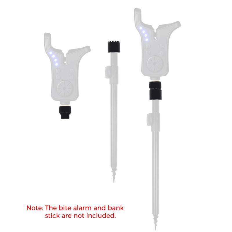 2pcs Fishing Alarm Quick Release Connector for Carp Fishing Rod Pod Magnetic Adapter for Fishing Bank Stick Bite Alarm
