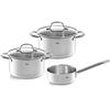 Fissler San Francisco Saucepan Set, 3 Pieces (040-113-03-000/0)