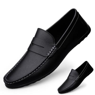 Breathable Casual Leaher Shoes Men Loafers Shoes Comfortable Driving Shoes Moccasins Men Footwear