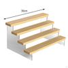Acrylic Cupcake Display Stand Riser Organizer Storage Holder for Cupcakes Cosmetic Action Figure