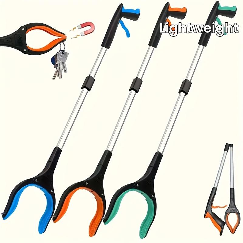 32-Inch Foldable Reaching Tool with a 360° Rotating Jaw And Magnetic Tip Designed for Picking Up Trash Suitable for Seniors And Available