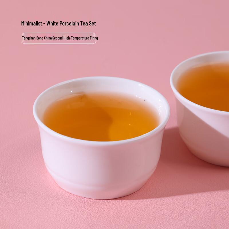 Duocai Bone China 5-Piece Tea Set