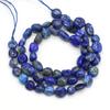 Koralik z kamienia naturalnego 9-8 MM Lapis lazuli nieregularne luźne koraliki dla DIY tworzenia biżuterii naszyjnik bransoletka kolczyki akcesoria