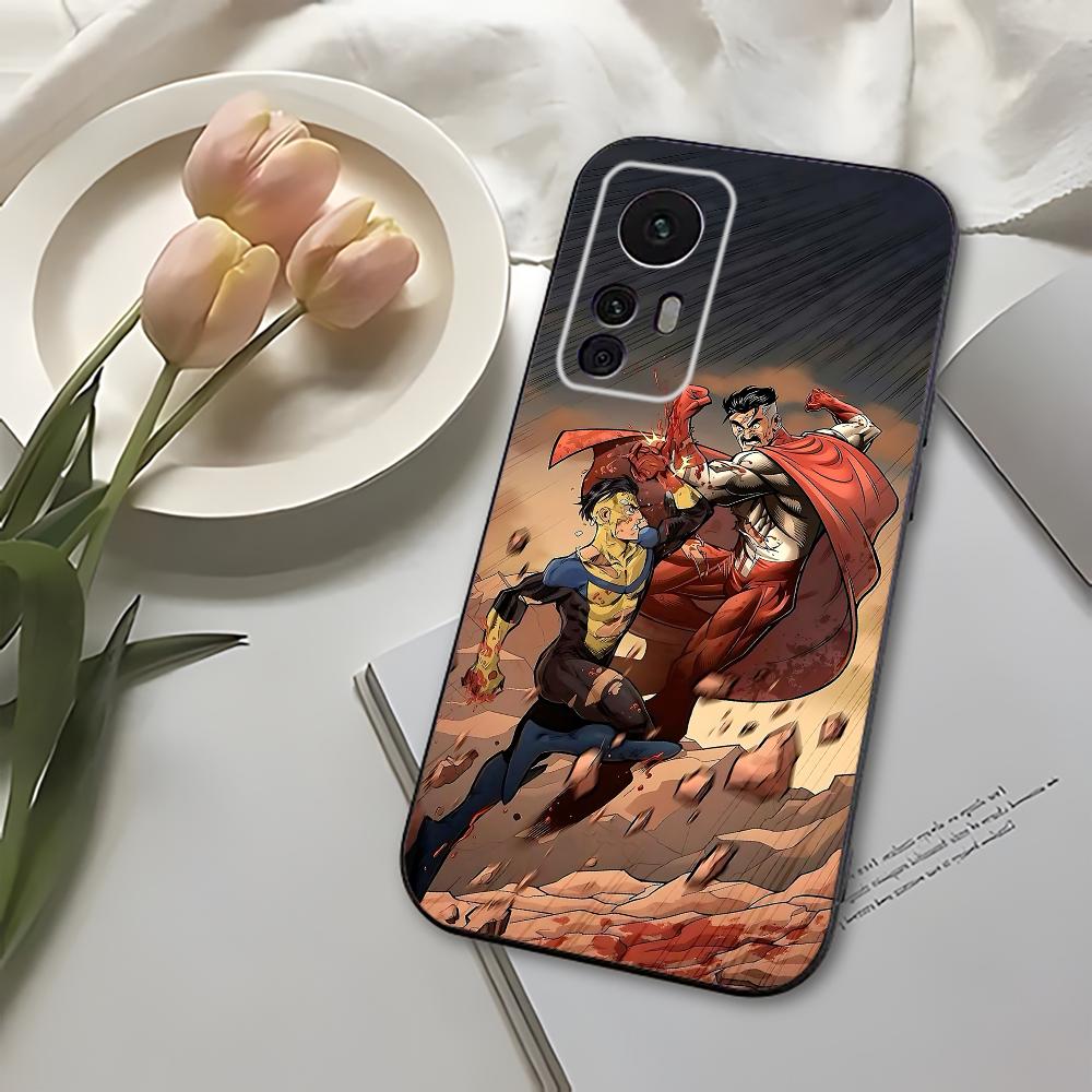 Cool I-InvincibleS Comic Phone Case For Xiaomi 11 Redmi Note 11 5G 8T 9A 9 10T Note8Pro Note9 12SUltra Black Case