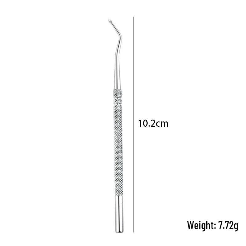 Stainless Steel Pedicure Knife Set: Dual-Headed Nail Pick with Razor, Foot File & Exfoliating Tool