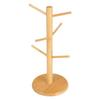 Bamboo Tree-Shape Mug Rack for Kitchen and Living Room