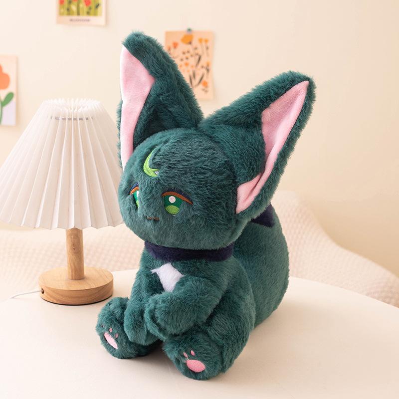 Genshin Impact Meow Meow Tinari Doll Cute Cat Plush Toy Anime Peripheral Two-dimensional Doll Gift