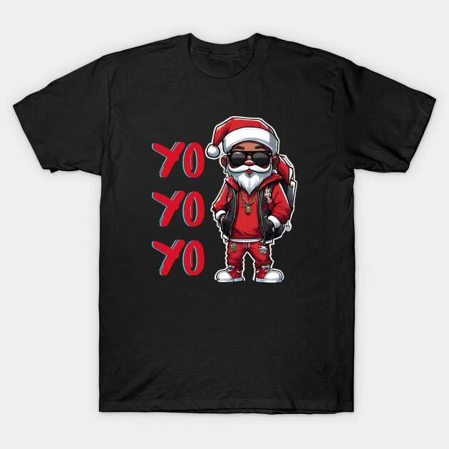 Black-Santa Made in Australia T-Shirt M