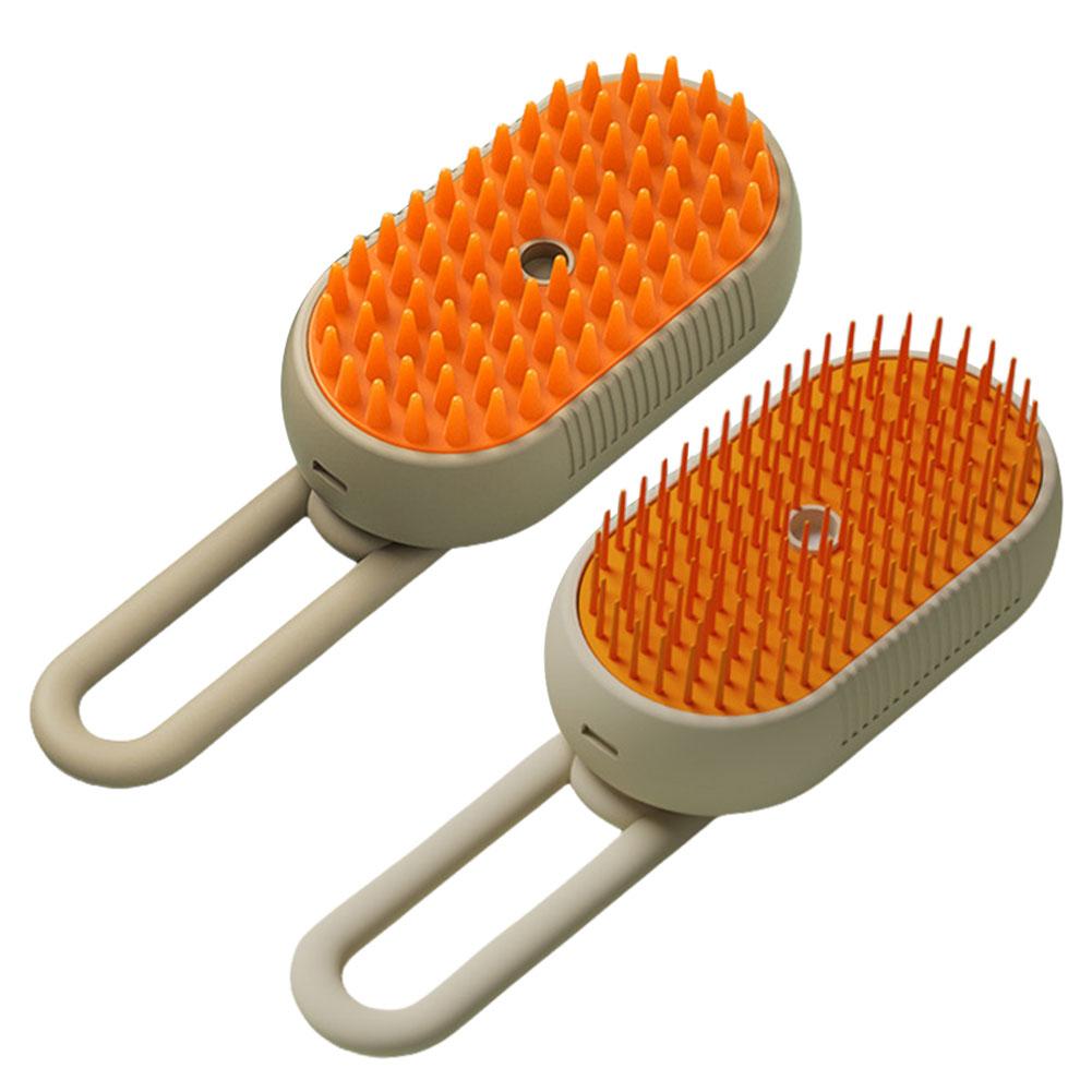 Cat Steam Brush Pet Hair Cleaning Brush Comb 3 In 1 for Dogs Cats for Removing Tangled and Loosse Hair
