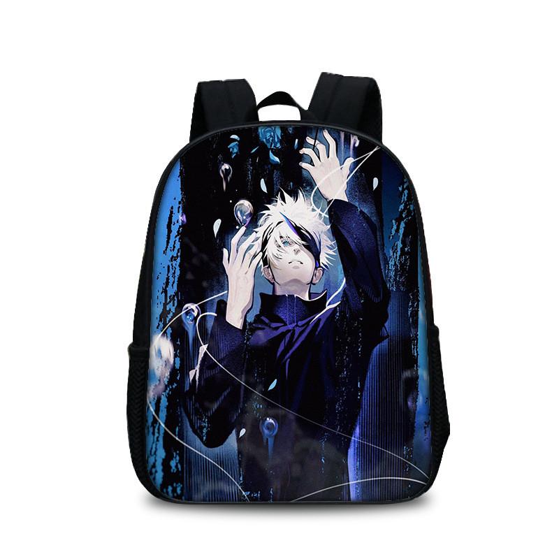 Jujutsu Kaisen Backpack With Polyester Material And Spacious Design For Students And Daily Use